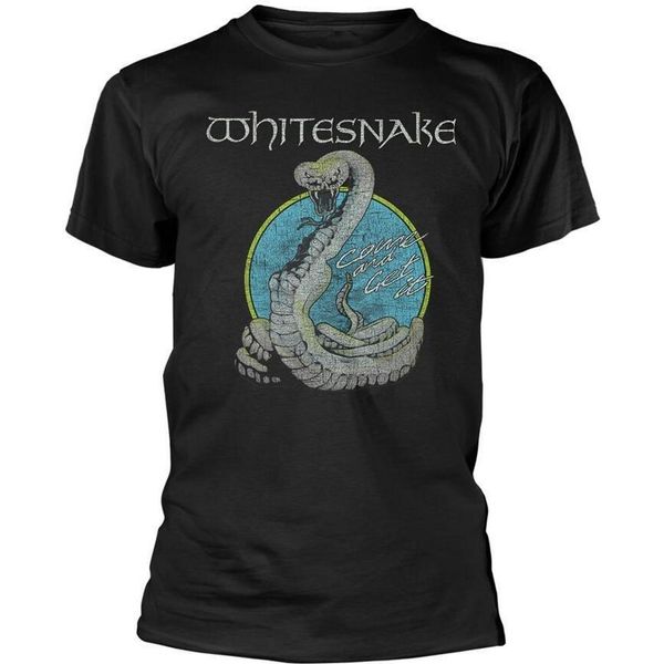 Whitesnake - Maglietta "Come And Get It"" Per Uomo/Donna Unisex PH1533 (L) (Nero)"-image