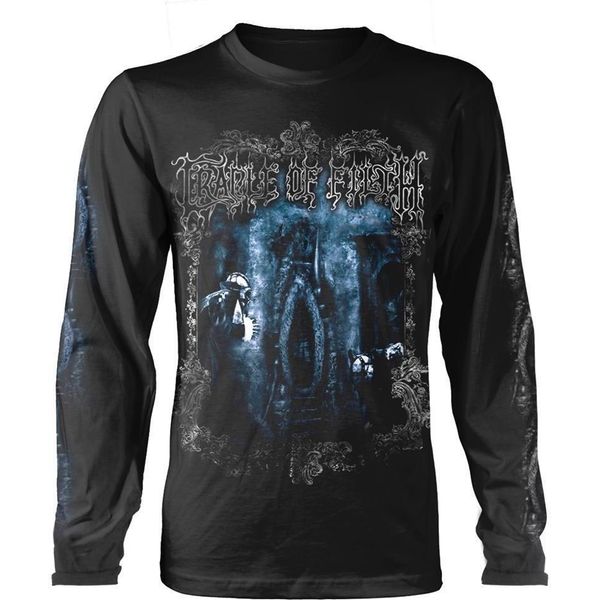Cradle Of Filth - Maglietta "Glided"" Da Uomo/Donna Unisex A Maniche Lunghe PH2489 (S) (Nero)"-image