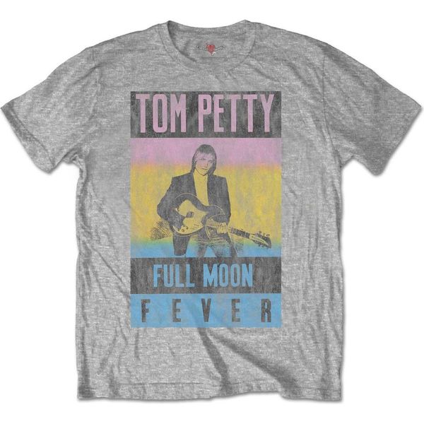Tom Petty & The Heartbreakers - Maglietta "Full Moon Fever"" Per Bambini/Ragazzi Unisex RO5095 (Xl) (Grau)"-image