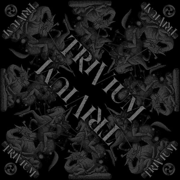 Trivium - Bandana "In The Court Of The Dragon"" RO5149 (Taglia Unica) (Nero/Grigio)"-image