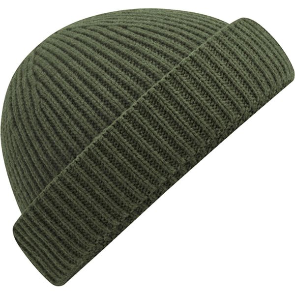 Beechfield - Berretto "Recycled Harbour"" Per Uomo/Donna Unisex PC4630 (Taglia Unica) (Verde Oliva)"-image