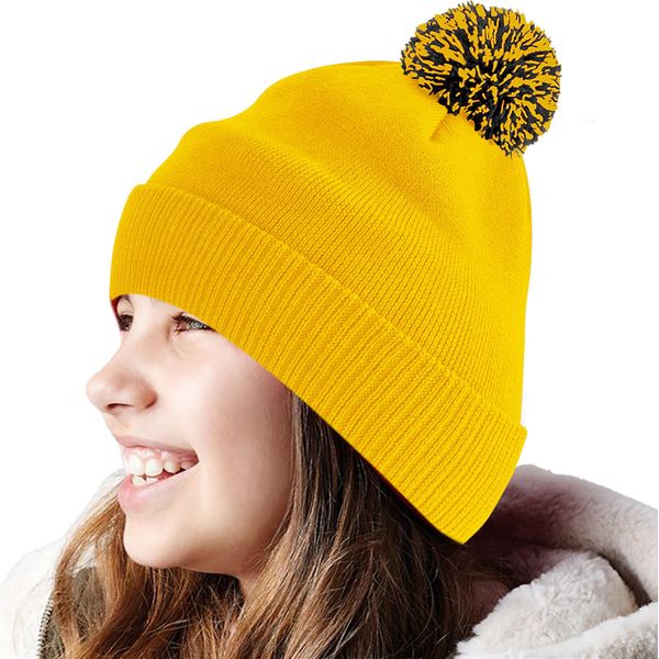 Beechfield - Berretto "Snowstar"" Per Uomo/Donna Unisex PC4146 (Taglia Unica) (Senape/Bianco Naturale)"-image