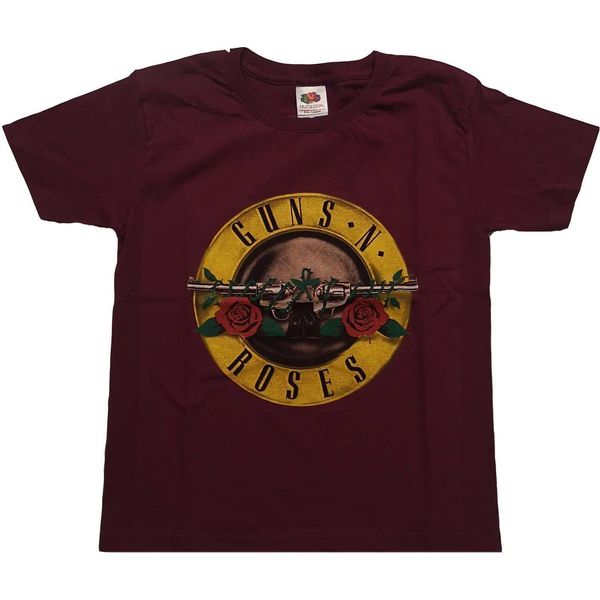 Guns N Roses - Maglietta Per Bambini RO2834 (158-164) (Rosso Vino)-image