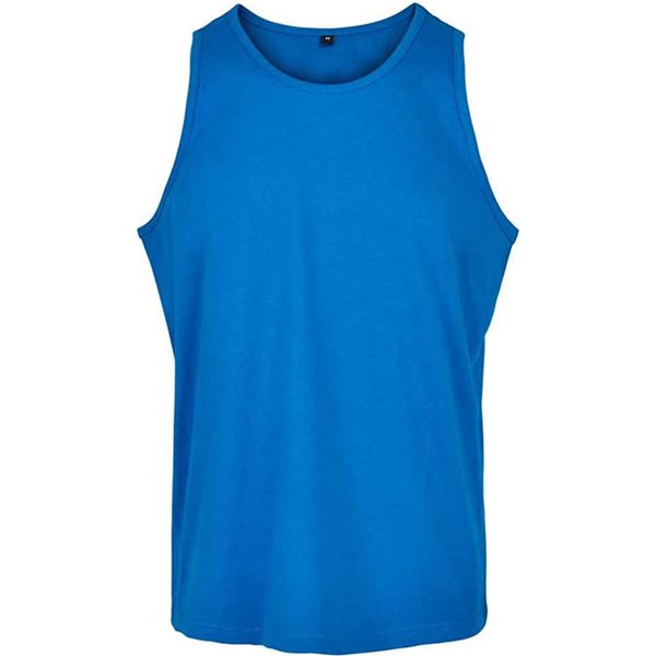 Costruisci Il Tuo Marchio - Top Senza Maniche "Basic"" Per Uomo RW8527 (5XL) (Blu Cobalto)"-image