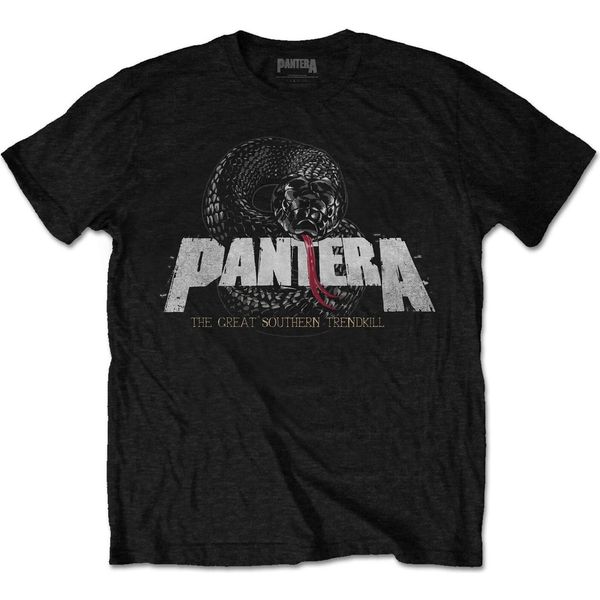 Pantera - Maglietta Logo Per Uomo/Donna Unisex RO2870 (Xl) (Nero)-image