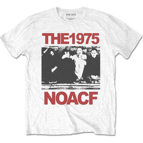 The 1975 - Maglietta "Noacf"" Per Uomo/Donna Unisex RO3122 (Xl) (Bianco)"-image