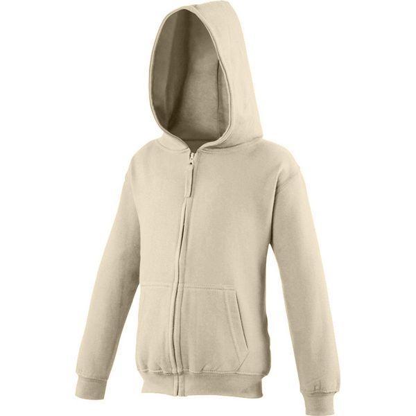 Gilet Con Cappuccio Awdis Kids RW192 (12-13 Anni (152)) (Grigio Screziato)-image