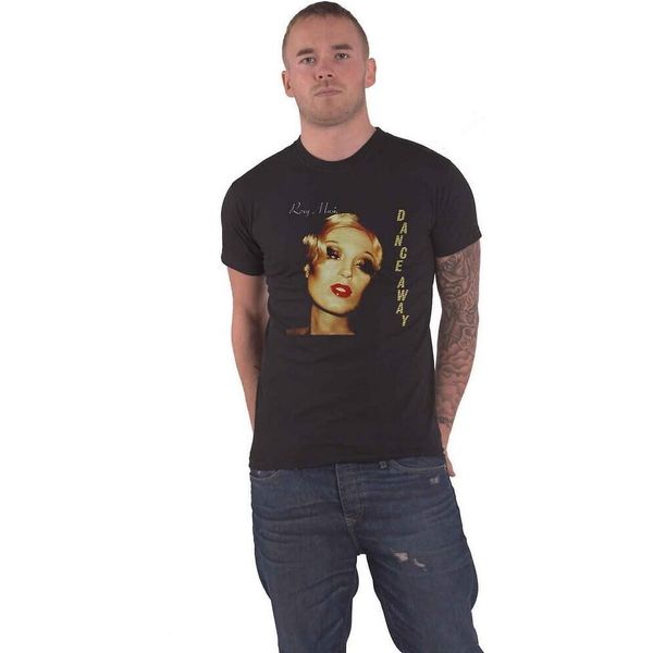Roxy Music - Maglietta "Dance Away"" Per Uomo/Donna Unisex RO2770 (L) (Nero)"-image