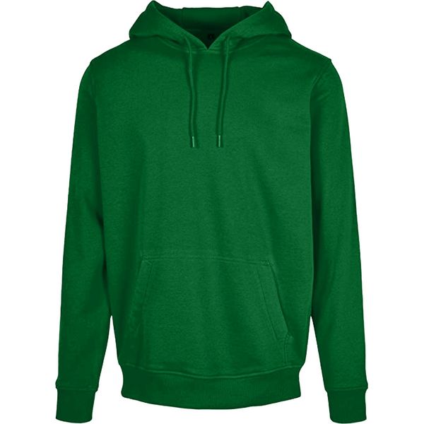 Felpa Con Cappuccio Build Your Brand Heavy Da Uomo RW5681 (4XL) (Verde Pino)-image