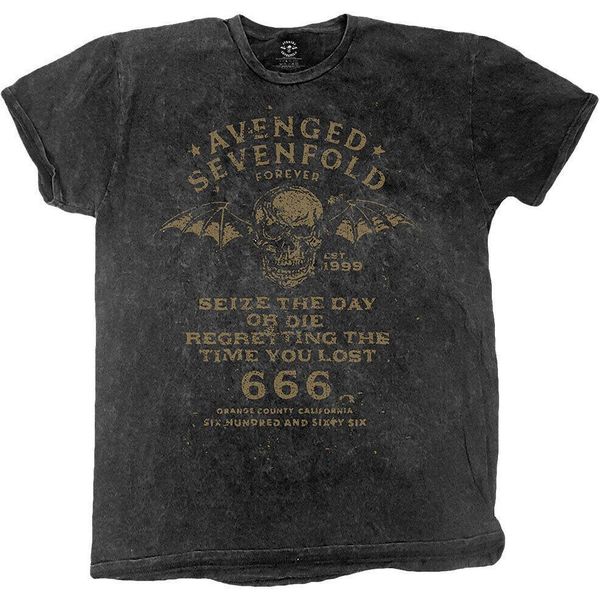Avenged Sevenfold - Maglietta "Seize The Day"" Per Uomo/Donna Unisex RO2952 (Xl) (Nero)"-image