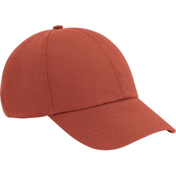 Berretto A 6 Pannelli In Cotone Organico Beechfield RW7087 (Taglia Unica) (Terracotta)-image