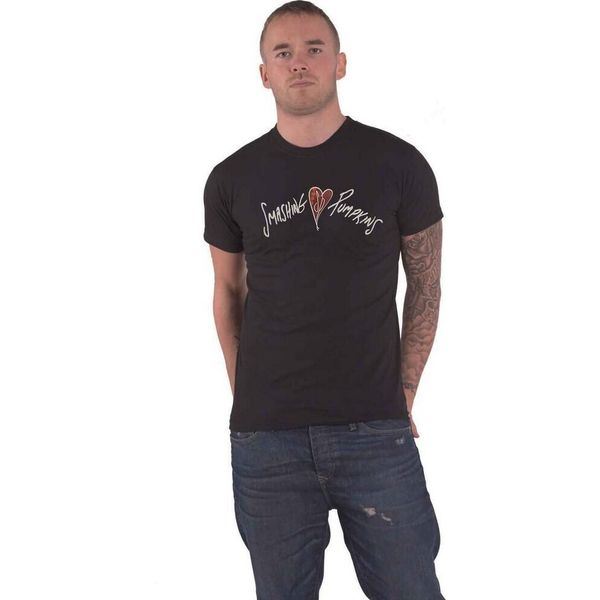 The Smashing Pumpkins - Maglietta "Gish Heart"" Per Bambini/Donne Unisex RO3063 (Xl) (Schwarz)"-image