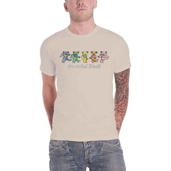 Grateful Dead - Maglietta Da Uomo/Donna Unisex RO3073 (Xxl) (Sand)-image