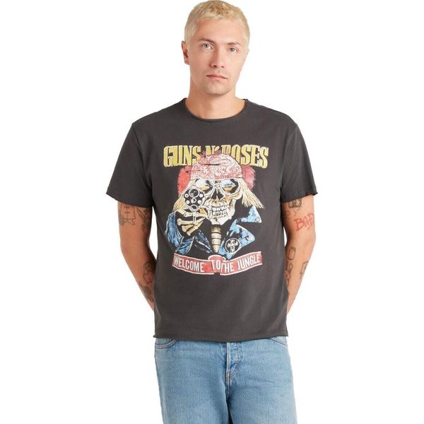 Amplified - Maglietta "Welcome To The Jungle"" Per Uomo/Donna Unisex GD1013 (S) (Charcoal)"-image