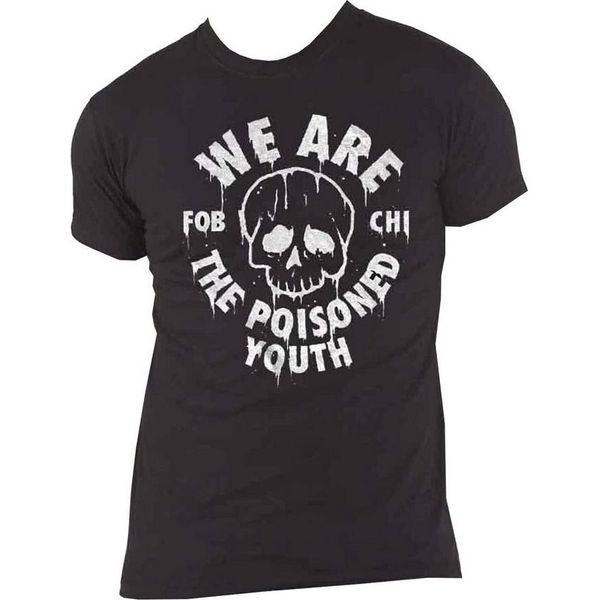 Fall Out Boy - Maglietta "Poisoned Youth"" Per Uomo/Donna Unisex RO3153 (M) (Nero)"-image
