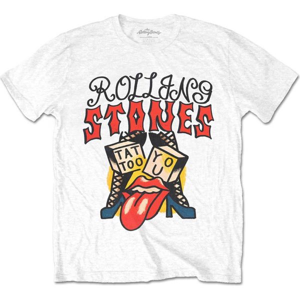The Rolling Stones - Maglietta "Tattoo You Ii"" Per Uomo/Donna Unisex RO3280 (Xxl) (Bianco)"-image