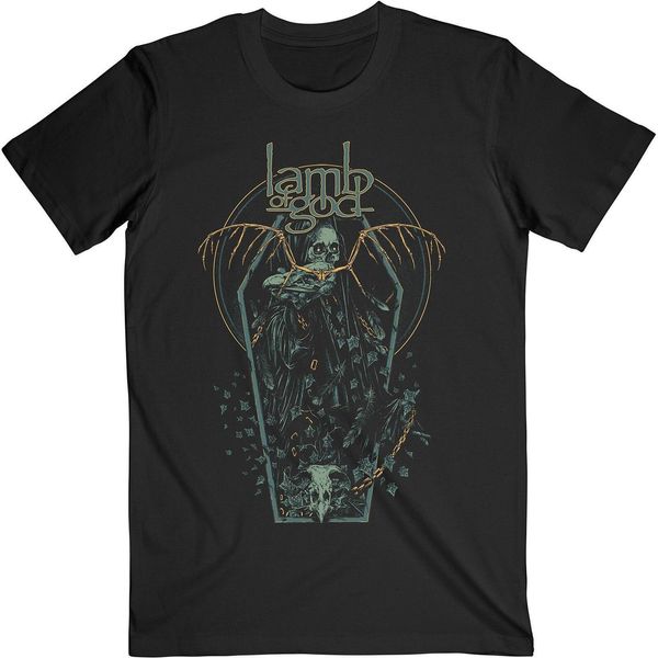 Lamb Of God - Maglietta "Coffin Kopia"" Per Uomo/Donna Unisex RO3441 (Xl) (Nero)"-image