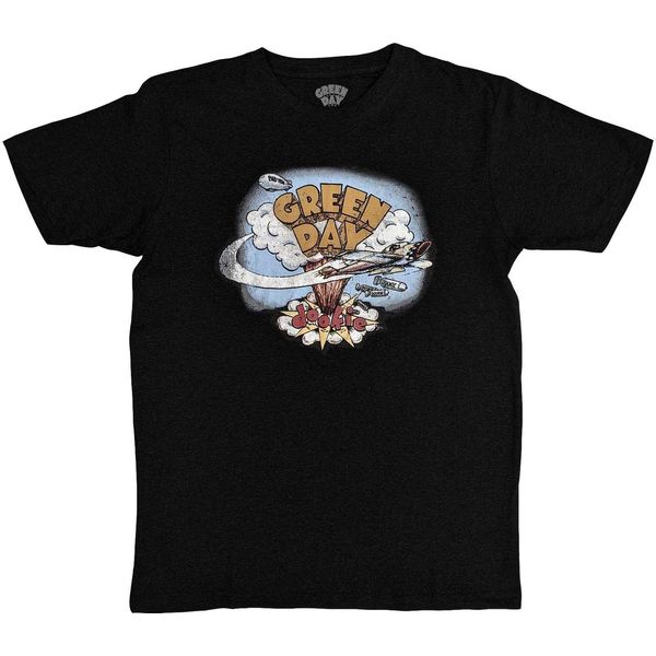 Green Day - Maglietta "Dookie"" Per Uomo/Donna Unisex RO3761 (L) (Nero)"-image