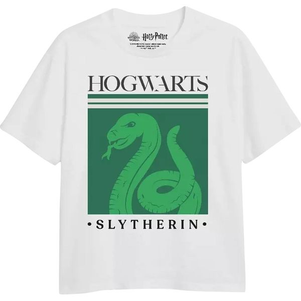 Harry Potter - Maglietta Per Ragazze TV1960 (152-158) (Bianco/Verde)-image