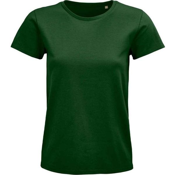 Sols - T-Shirt "Pioneer"" In Cotonelogico Da Donna PC5342 (L) (Verde Bottiglia)"-image
