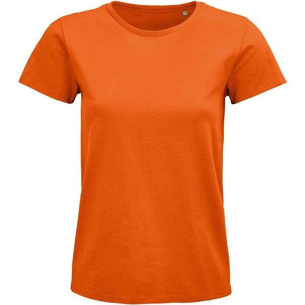 Sols - T-Shirt "Pioneer"" In Cotonelogico Da Donna PC5342 (L) (Arancione)"-image