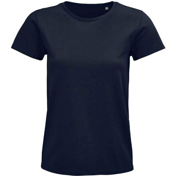 Sols - T-Shirt "Pioneer"" In Cotonelogico Da Donna PC5342 (Xxl) (Blu Scuro)"-image