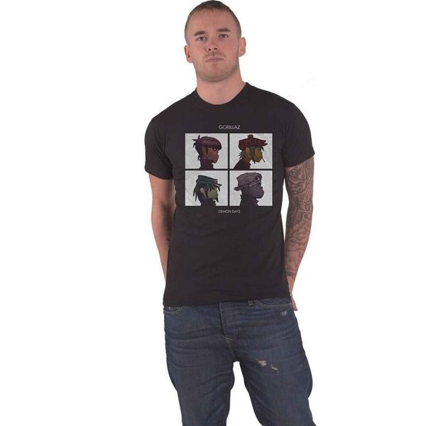Gorillaz - Maglietta "Demon Days"" Per Uomo/Donna Unisex RO3811 (Xxl) (Nero)"-image