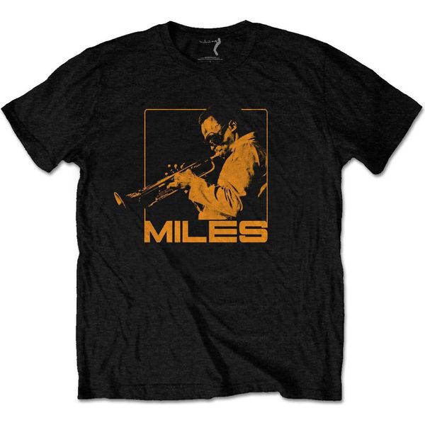 Miles Davis - Maglietta "Blowin'"" Per Uomo/Donna Unisex RO3964 (M) (Nero)"-image