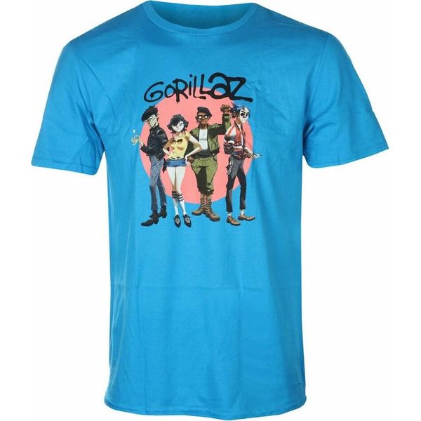 Gorillaz - Maglietta Da Uomo/Donna Unisex RO3995 (L) (Sapphire-Blue)-image