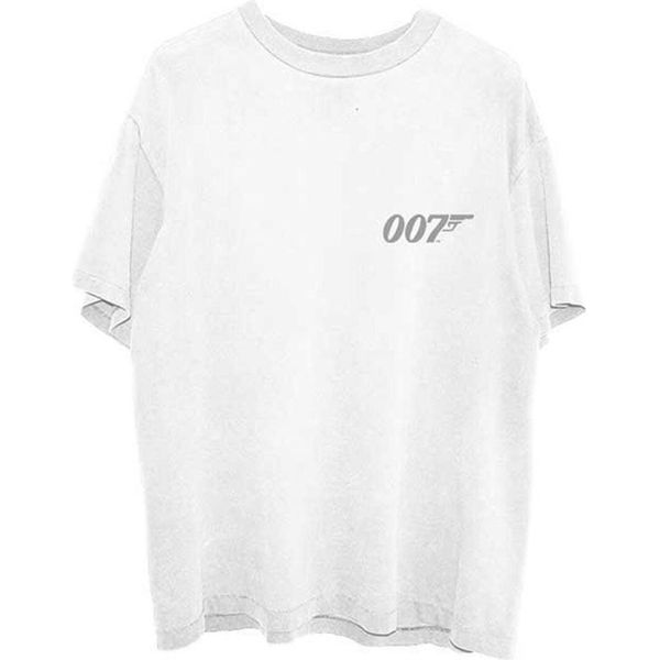 James Bond - Maglietta "Goldeneye"" Per Uomo/Donna Unisex RO3875 (Xl) (Bianco)"-image
