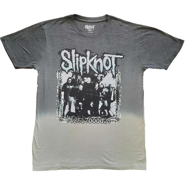 Slipknot - Maglietta Colour Dipped Per Uomo/Donna Unisex RO3867 (Xl) (Grigio)-image