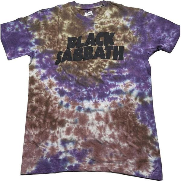 Black Sabbath - Maglietta Logo Per Uomo/Donna Unisex RO4093 (S) (Viola/Marrone)-image