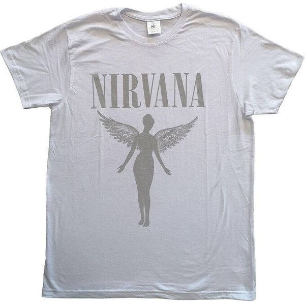 Nirvana - Maglietta "In Utero Tour"" Per Uomo/Donna Unisex RO4048 (Xxl) (Bianco)"-image