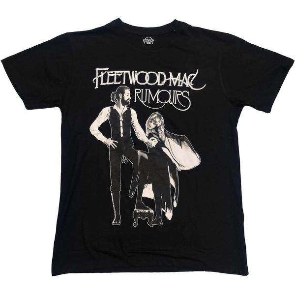 Fleetwood Mac - Maglietta "Rumours"" Per Uomo/Donna Unisex RO4102 (3XL) (Nero)"-image