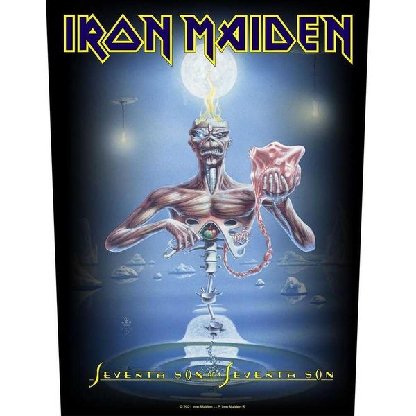 Iron Maiden - Toppa "Seventh Son"" RO4385 (Taglia Unica) (Blu/Nero)"-image