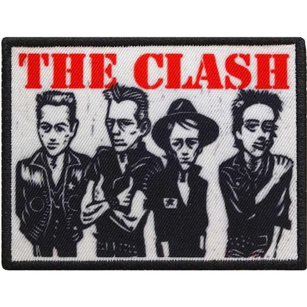 The Clash - Figure - Toppa Da Stirare RO4145 (Taglia Unica) (Nero/Rosso/Bianco)-image