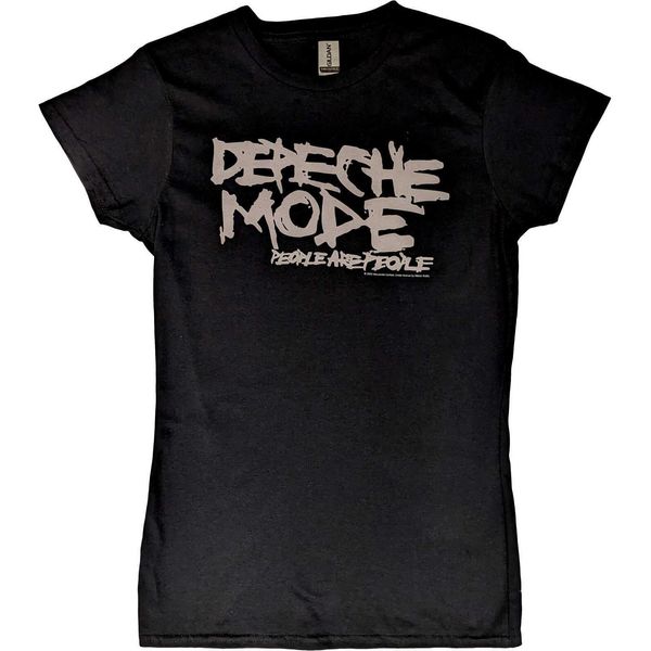 Depeche Mode - Maglietta "People Are People"" Da Donna RO4731 (M) (Nero)"-image
