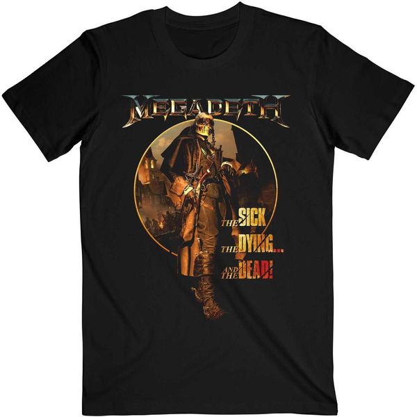 Megadeth - Maglietta "The Sick, The Dying And The Dead"" Per Uomo/Donna Unisex RO4296 (L) (Nero)"-image