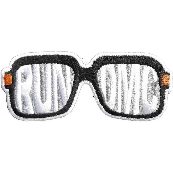 Run Dmc - Occhiali - Toppa Da Stirare - Cotone RO4514 (Taglia Unica) (Grigio/Nero)-image