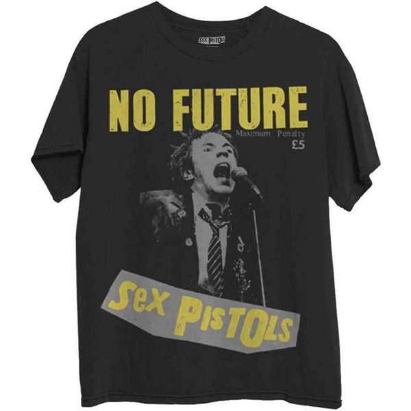 Sex Pistols - Maglietta "No Future"" Per Uomo/Donna Unisex RO4013 (M) (Nero)"-image