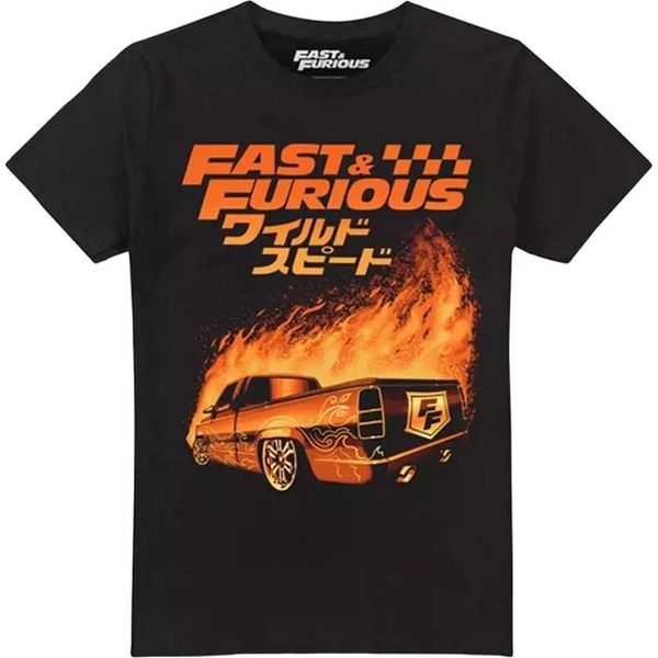 Fast & Furious - Maglietta Da Uomo TV2091 (Xxl) (Nero)-image