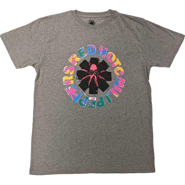 Red Hot Chilli Peppers - Maglietta Da Uomo/Donna Unisex RO5619 (M) (Grigio)-image