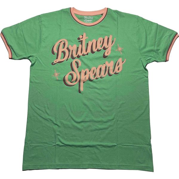 Britney Spears - Maglietta "Ringer"" Per Uomo/Donna Unisex RO5607 (L) (Verde)"-image