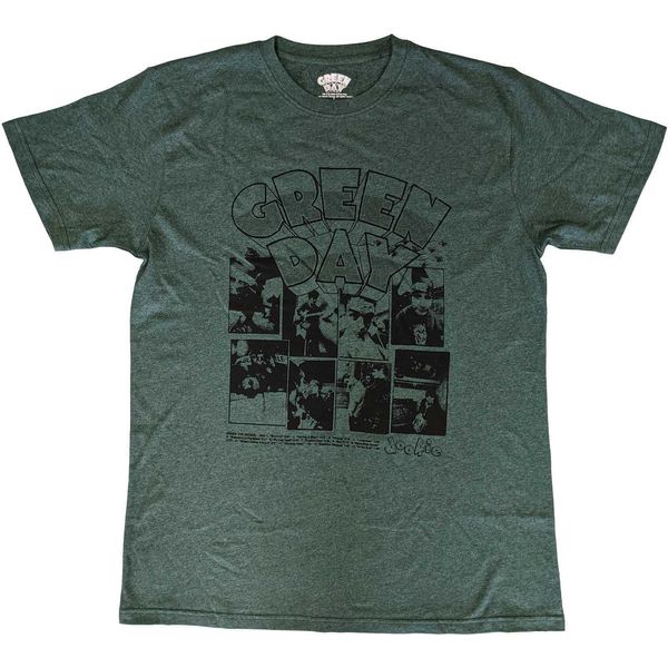 Green Day - Maglietta "Dookie"" Per Uomo/Donna Unisex RO5640 (Xl) (Verde)"-image