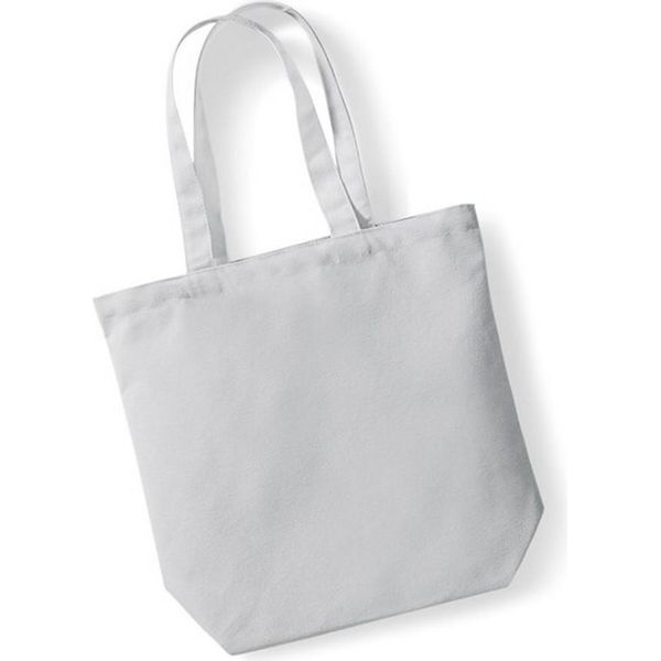 Westford Mill - Borsa "Camden"", Cotone RW9012 (Taglia Unica) (Grigio Chiaro)"-image