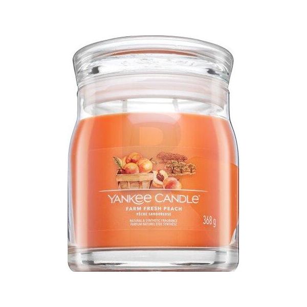 Yankee Candle - Farm Fresh Peach Signature Candle (Farm Fresh Peach) 368.0G-image