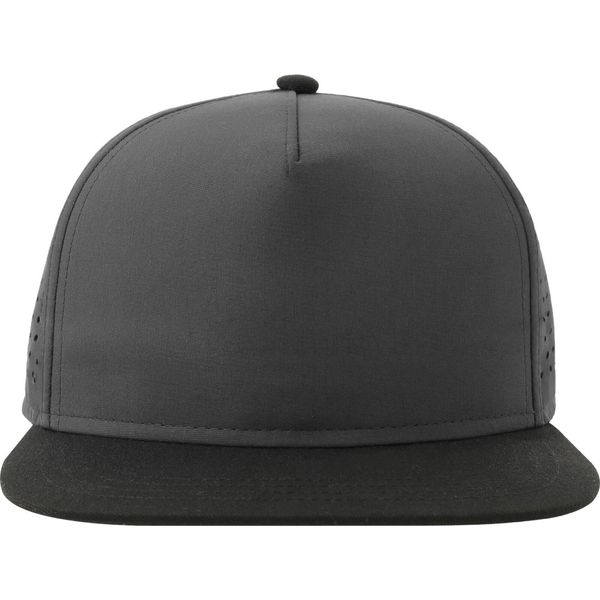 Atlantis - Cappello Snapback "Bank"" Per Uomo/Donna Unisex AB555 (Taglia Unica) (Grigio Scuro/Nero)"-image