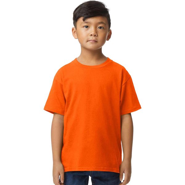 Gildan - Maglietta Soft Touch Per Bambini PC5351 (104) (Arancione)-image