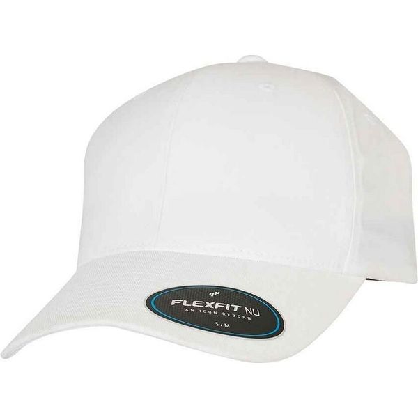 Flexfit - Cappellino Da Baseball "Nu"" PC5357 (S - M) (Bianco)"-image