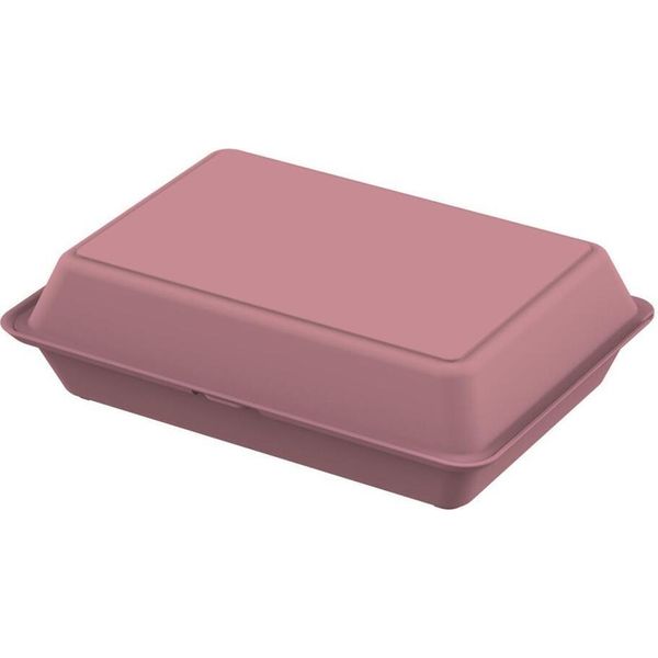 Scatola Menu Grande "Togo"" Xl In Nero, Marrone, Blu, Verde E Rosso - Perfetta Da Conservare Senza Divisori Per I Vostri Pasti In Movimento! Rosso Raffinato"-image